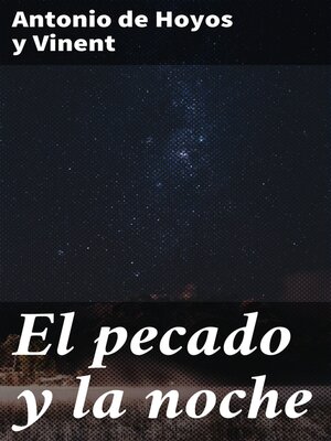 cover image of El pecado y la noche